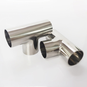 SS304 Welding <strong>Pipe</strong> Connection Fittings Food Sanitary <strong>Pipe</strong> Fitting Welding Tee Welding Tee - Product Image 4