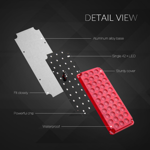 <strong>LED</strong>-18H <strong>Red</strong> and Blue Emergency Vehicle Strobe Light 12-<strong>24V</strong> Strobe Light for Flashing Warning Lightbar - Product Image 4