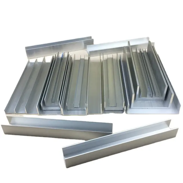 En alliage d'aluminium extrudé angles / 6061 T6 profilé d'extrusion en aluminium cadre en aluminium