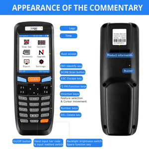 Portable 1D/2D Barcode Scanner 2.4G Long Transmission Android OS Handheld PDA <strong>Data</strong> Collector for Inventory Management Wi-Fi - Product Image 2