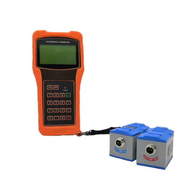 Taijia tuf-2000h medidor de fluxo ultrassônico digital, medidor de fluxo ultrassônico com conversor padrão TM-1