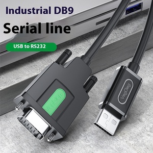 <strong>USB</strong> to RS232 <strong>Serial</strong> Line PVC Jacket Supports Attendance Cash Register Printer to DB9 Pin Communication <strong>USB</strong> to COM - Product Image 6
