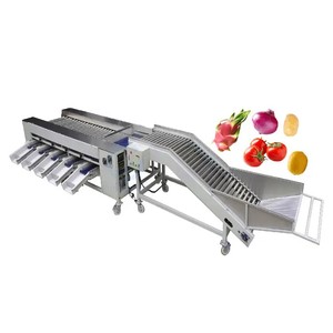 Günstige automatische Obst Gemüse Sortierer Kartoffel Tomaten Sortierung Produktions linie Termine Obst Apfel qualität Sortiermaschine