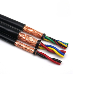 Flexible Twisted Pair Cable Shielded <strong>Wire</strong> 4,6,8,10,12,14,16,20,26 <strong>Core</strong> Encoder Cable 485 Signal Data Control <strong>Wire</strong> - Product Image 4