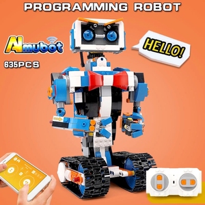 Global Drone 13063 Intelligent Humanoid <strong>Remote</strong> Control Multifunction App Control RC DIY Robot Toys Children Kid Gift VS R1 R2 <strong>R3</strong> - Product Image 4