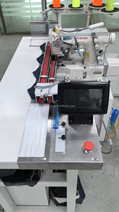 Nuova macchina da cucire industriale ad ago singolo con tasca a letto piatto manuale di saldatura - Product Image 4