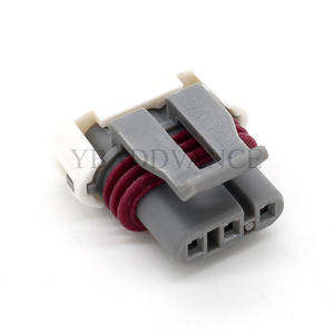 Delphi-conector de Sensor de mapa serie 12129946, conector gris hembra de 3 pines, 150