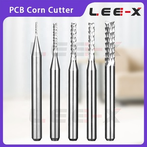 LEE-X PCB Corn <strong>Cutter</strong> Corn Teeth End Mill Milling <strong>Cutter</strong> 0.15-6mm 38 <strong>50mm</strong> Coarse Corn Printed Circuit Board <strong>Cutter</strong> for Aluminum - Product Image 6