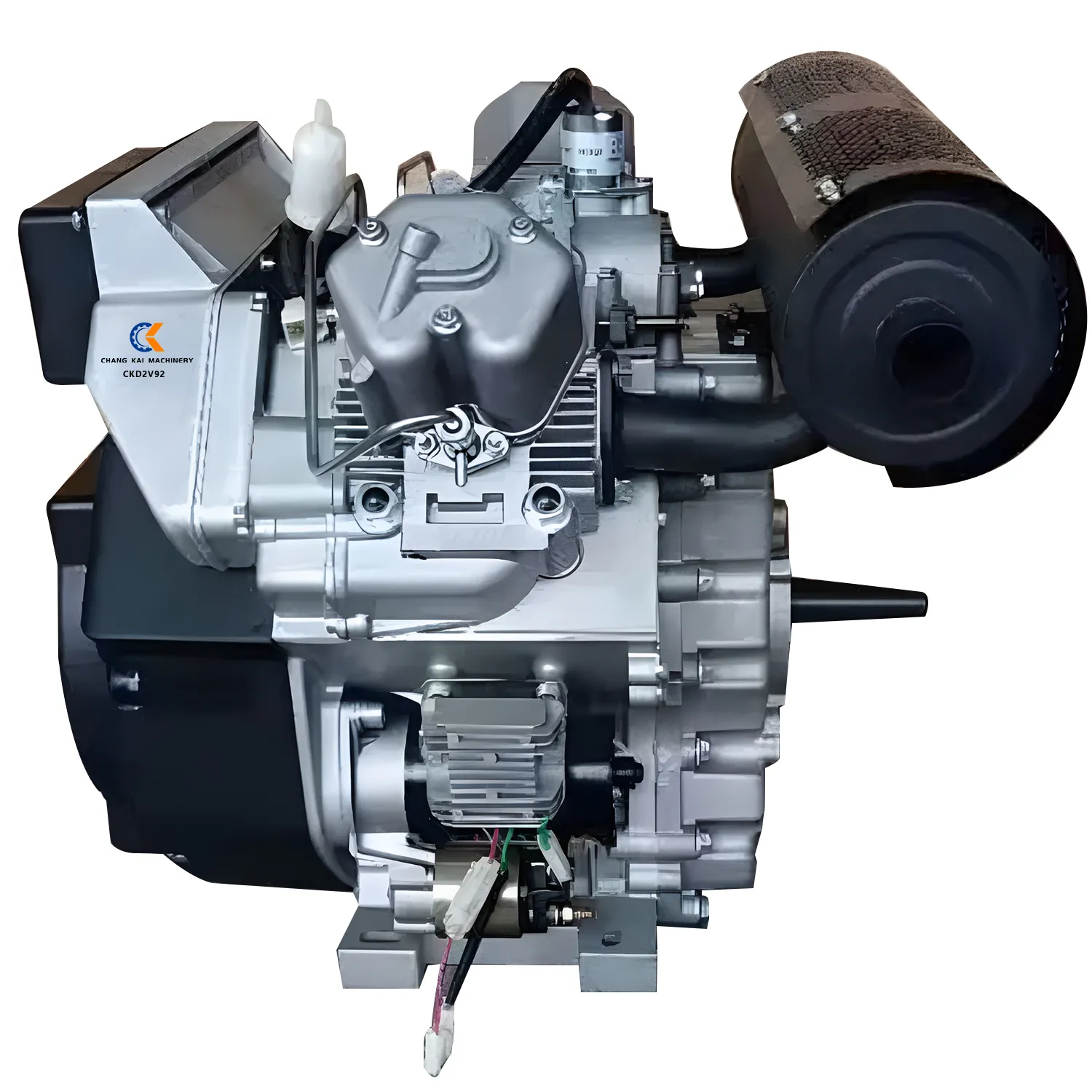 22 HP AIR-COOLED DIESEL ENGINES supplier CKD2V88 2V88 Air-cooled Low fuel consumption Unique drive system