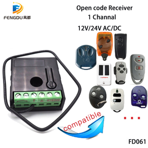 RC-Fernbedienung Universal Wireless 433MHz 12V 24V 1-Kanal-Fernbedienungsempfänger