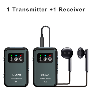 ERZHEN UHF profesyonel kablosuz sistem izleme kulak ses kartı mikser sahne performansı canlı müzik izleme - Product Image 2
