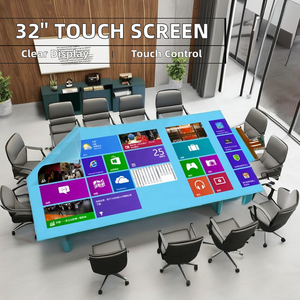 Pantalla táctil de publicidad de 32 pulgadas Sistema operativo Android interactivo capacitivo Interfaz HD Pantalla táctil TFT LCD para negocios - Product Image 2