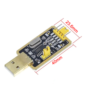 CH340-Modul anstelle von PL2303 CH340G CH340E RS232-zu-TTL-Modul Aktualisieren Sie den USB-auf den seriellen Anschluss in der neun Bürsten platte für Arduino