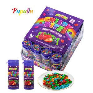 中国からのサワーキャンディー卸売り直接サプライヤーハラール新菓子イチゴとフルーツフレーバー - Product Image 4