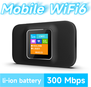 Dispositivo de red inalámbrico portátil de 300Mbps, enrutador 4G LTE Mifis con ranura para tarjeta Sim, punto de acceso móvil y cortafuegos para uso en exteriores - Product Image 6