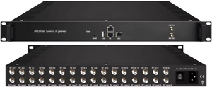 16 FTA <strong>DVB</strong>-C <strong>DVB</strong>-S2 <strong>DVB</strong>-<strong>T</strong> ATSC Tuner to IP Gateway with 512 SPTS and 16 MPTS <strong>IPTV</strong> Gateway - Product Image 6