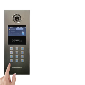 Integriertes Zugangs kontroll-und Video-Intercom-System für die Gesichts erkennung von Multi-Apartments im Freien zum Öffnen der Tür - Product Image 1