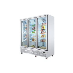 Rebirth <span class=keywords><strong>SUPERSTORE</strong></span> hiển thị dọc sử dụng trở lại thanh cửa kính hiển thị trường hợp tủ đông cho rau và trái cây - Product Image 3