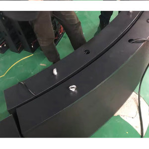 Alta luminosità su misura modulo Led morbido schermo P5 flessibile Video parete Led Tunnel Display per la pubblicità - Product Image 6