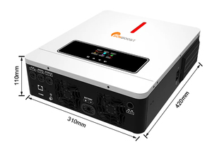 Sunboost 3KW 6KW 24V 48V Pure Sine Wave Grid Hybrid MPPT Solar <strong>Inverter</strong> 4KW Solar Char Controller with Single <strong>Output</strong> Type - Product Image 2