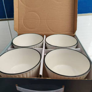 High Quality Unbreakable <strong>Ceramic</strong> Porcelain Tableware Rice Deep Bowl Cutlery Set Baking Tray <strong>Ceramic</strong> Tableware Set for Party Gift - Product Image 1
