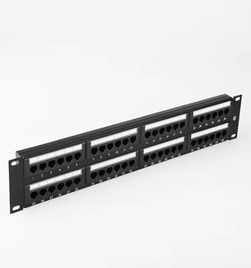 OEM 48p SFTP con módulo cat6a 48 puertos Cat6 panel de conexión sin blindaje - Product Image 2
