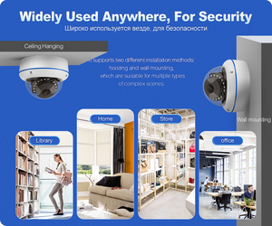 Cámara IP Wifi de 4MP para exteriores o interiores, sistema de cámara Poe, visión nocturna, 32 canales, conjunto de cámara domo Cctv