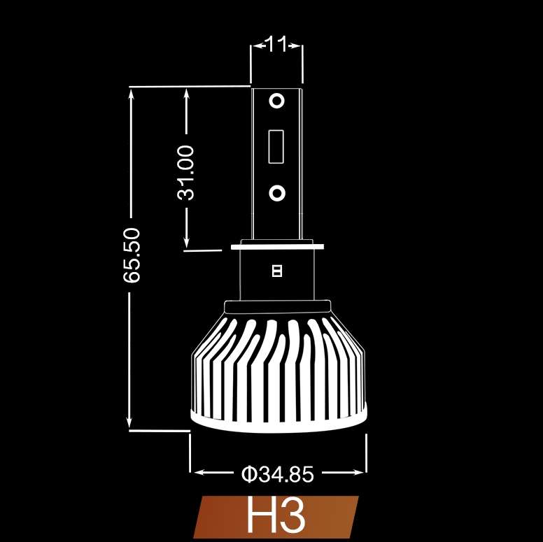 T5C H3 6000K