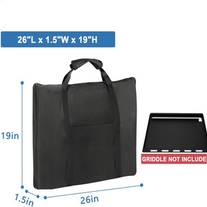 Griddle <strong>Cover</strong> Storage Bag for Flat Top Griddle <strong>Cover</strong> for <strong>Weber</strong> Griddle Insert Storage Bag - Product Image 2