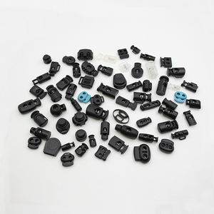 EcoFriendly phẳng Cube đôi lỗ Pig mũi dây Stopper dây khóa cho túi xách may mặc - Product Image 4