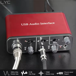 High Quality Small Usb External Sound Card m Audio Digital Usb Audio Interface for Pc - Product Image 3