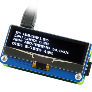 Display <span class=keywords><strong>OLED</strong></span> scheda di espansione display <span class=keywords><strong>OLED</strong></span> <span class=keywords><strong>Raspberry</strong></span> <span class=keywords><strong>Pi</strong></span> 2.23 "risoluzione 128*32 supporto SPI/<span class=keywords><strong>I2C</strong></span>