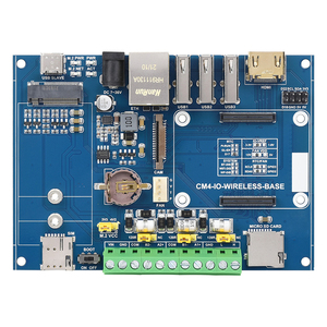 Modulo di espansione industriale interfaccia M.2/5G/4G/Gigabit porta di rete binario di guida tipo scheda IO per modulo di calcolo Raspberry Pi 4