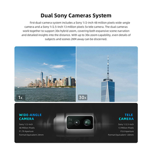 Professional Drone X8 Tele <strong>3</strong> Axis Gimbal 4k <strong>Camera</strong> 2.4g 5.8g Image Transmission Gps 10km Control Distance Drone - Product Image 2