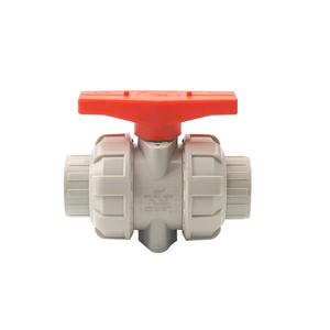 Toptan CPVC DN65 DN80 su tedarik borusu parçaları PVC dişli kontrol plastik gerçek Unioin küresel vana - Product Image 5