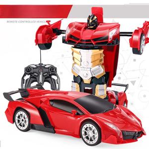 <strong>2025</strong> Transforming <strong>RC</strong> Car Cool Sports Car to Robot Remote Control Fun for Kids Durable Design Easy Transformation - Product Image 2