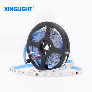 Xinglight RGB และสีขาวนำแสงแถบสมาร์ท5เมตรสตริงตัดและวัสดุร่างกาย PCB ขายดีสำหรับใช้ในบ้าน - Product Image 1