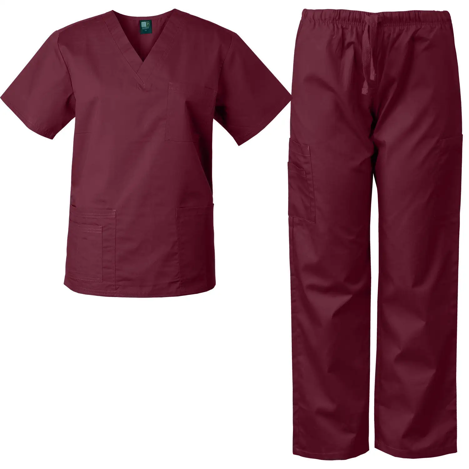 Scrub Fit Homens e Mulheres Scrub Ternos Uniformes Médicos Scrub Tops e Calças