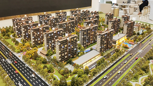现代设计风格建筑比例模型微型建筑模型住宅建筑模型 - Product Image 4