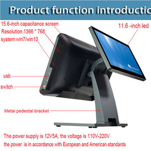 Pos Restaurant Bestellung Casher <span class=keywords><strong>Payment</strong></span> Terminal Smart Registrier kasse - Product Image 2