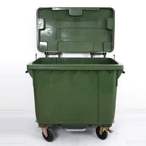 废物箱660升大型垃圾桶600升带轮子的垃圾桶 - Product Image 4