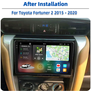 9&quot; <strong>Android</strong> 8-core QLED Screen Car Radio <strong>for</strong> <strong>Toyota</strong> Fortuner 2 2015 - 2022 <strong>GPS</strong> WIFI BT FM AM CarPlay Auto Video Player - Product Image 2