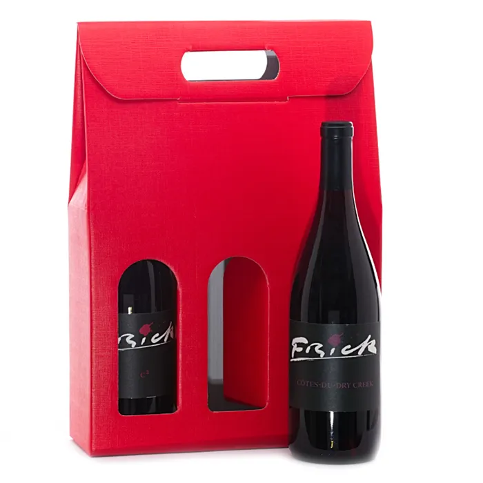 Caixa De Vidro De Vinho Vermelho Personalizado 3 Garrafas Embalagem Presente Caixa De Cerveja De Transporte De Luxo Caixas De Vinho De Papelão De Papel