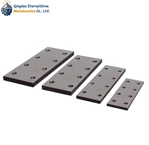 Modern Steel Elevator Main Rail Solid Guide Connecting <strong>Plate</strong> Screw Fishplate For Apartment For Hospitals Hotels Kitchens Parks - Product Image 1