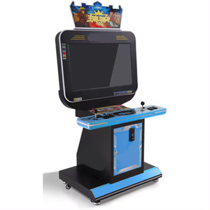 32 inç Lcd ekran sikke işletilen dövüş Arcade iki oyuncu dövüş oyunları donanım kutusu boks Fighter kral konsolu - Product Image 4