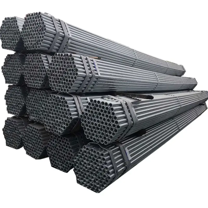 API 5L X42 X46 X50 ERW Welded Round Steel Pipe Carbon Ms Straight Seam Welding Steel Pipe Manufacturers