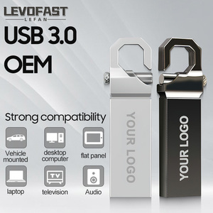 LEVOFAST Benutzer definiertes Logo 16GB USB-Flash-Laufwerk Edelstahl-Schlüsselsp eicher Pen Drive Stick Disk mit benutzer definiertem Logo - Product Image 4