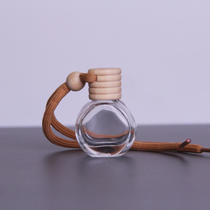 Sản Xuất 5Ml-10Ml Treo Rỗng Xe Khuếch Tán Nước Hoa Chai Bằng Gỗ Vít Cap Cao Su Nút Màn Hình In Ấn Xử Lý Bề Mặt - Product Image 5