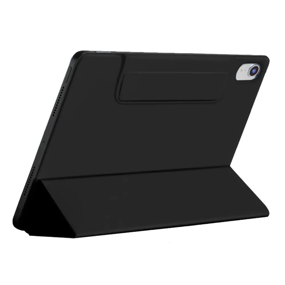 Ipad için Pro 12.9 inç Tablet kılıfı, Pu Pc sert koruyucu Flip Folio kılıf kapak ile kalemlik