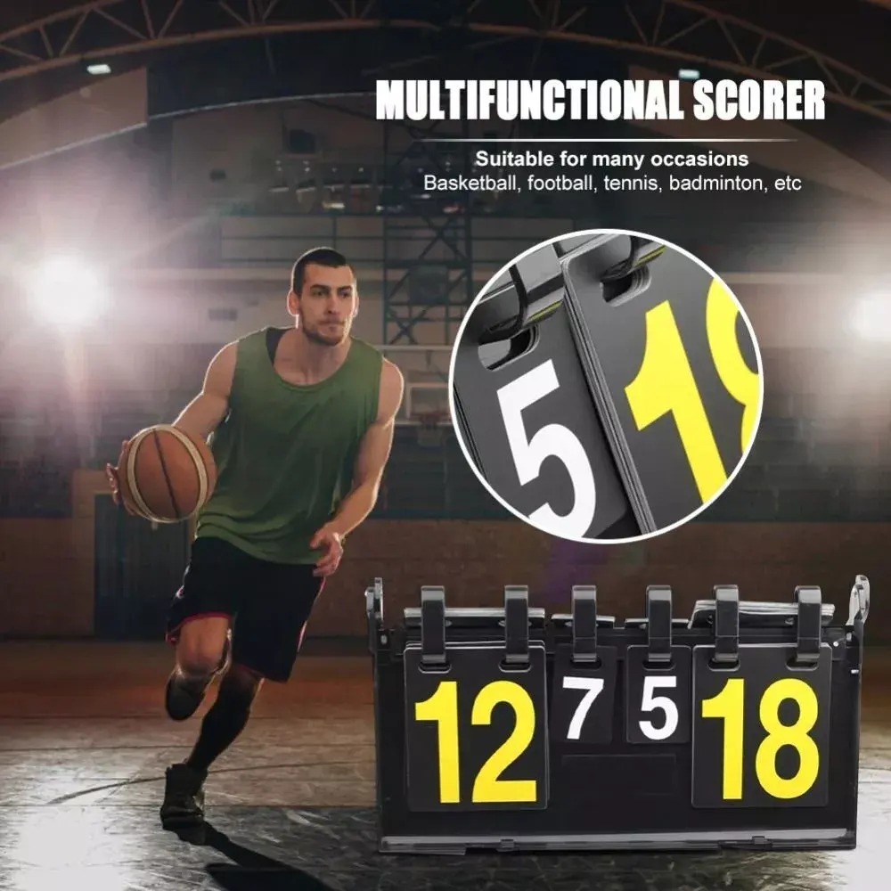 Tabellone segnapunti in plastica personalizzato PD per ping pong basket calcio pallavolo tabellone